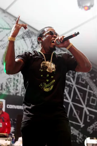 Rock the Mic - Sean "Diddy" Combs performs onstage at the Fader Fort by Converse during SXSW in Austin, Texas. (Photo: Roger Kisby/Getty Images)