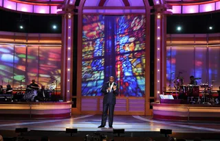 Harvey's Testimony - Host Steve Harvey reflects on his past in his testimony and how prayer propelled him to navigate around and through life's challenges. Watch the funnyman's introspective moment on April 7 at 8/7C.(Photo: Kevin Winter/Getty Images for BET)