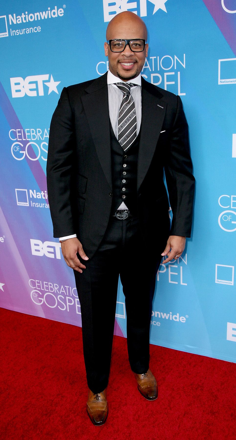 Fortunate - Although he didn't take the stage this year, James Fortune came to Celebration of Gospel in a three piece suit looking like a million dollars.(Photo: Maury Phillips/Getty Images for BET)