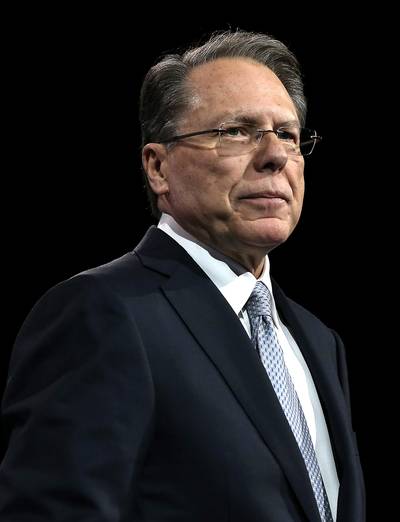 Hired Gun - National Rifle Association CEO Wayne LaPierre denounced background check system for gun buyers. &quot;There are&nbsp;only two reasons to compile a list of gun owners:&nbsp;to tax them or to take them,&quot; LaPierre said. He also warned that newspapers might use the information to print names of gun owners that gangs could access and do real harm.&nbsp;  &nbsp;(Photo: Alex Wong/Getty Images)