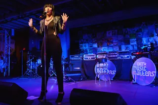 Hurricane BK - Roc Nation's princess Bridget Kelly put on a memorable performance that would surely make bossman Jay-Z proud. The &quot;Thinking About Forever&quot; singer performed a slew of new material along with the fan favorite &quot;Special Delivery.&quot; (Photo: Daniel Boczarski/Getty Images for BET)