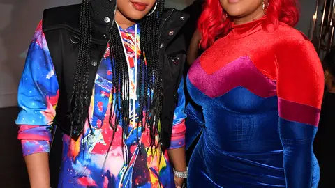 ATLANTA, GEORGIA - APRIL 08:  Rapper DaBrat and Jessica Dupart attend Dej Loaf Private 30th Birthday Dinner Party at The West Venue on April 08, 2021 in Atlanta, Georgia. (Photo by Paras Griffin/Getty Images)