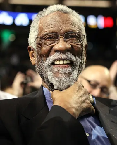 NBA Star Bill Russell Arrested for Packing Heat - You heard of Snakes on a Plane, but what about a loaded gun on a plane? NBA Hall of Famer Bill Russell was arrested on Wednesday at the Sea-Tac International Airport in Seattle when security noticed a .38 caliber handgun in his carry-on. The first African-American NBA coach could face a $7,500 fine.(Photo:&nbsp; Elsa/Getty Images)