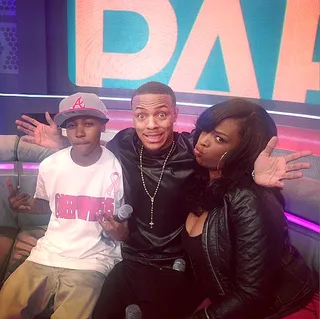 Bow Wow @officialbowwow - Bow Wow invited Catfish breakout stars Dee Pimpin and Keyonnah to join him on the couch at 106 &amp; Park this Thursday. The host caught up with the two about their Catfish episode in which Dee Pimpin impersonated Bow Wow and Keyonnah actually believed it!(Photo: instagram via Bowwow)