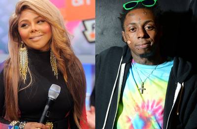 Battle of the Sexes: Male vs. Female Rap Beefs - Nicki Minaj's YMCMB boss, Lil Wayne, took a paint-ball shot at Lil Kim on his new mixtape, Dedication 5, spitting,&nbsp;&quot;Changed the face of my Rolex/ Shout out to Lil' Kim.&quot; When the Queen Bee heard of it, she went right after his manhood via Twitter,&nbsp;&quot;Bwahaha!!! That was real cute homegirl @Lil'Tutu. oops I mean @liltunechi !!! #HARDCOREMIXTAPE coming your way soon!!!&quot; These are precious hits as far as hip hop goes, but we doubt they would've even splattered as colorfully had they not come from a man and a woman, respectively. Click on for other notable inter-gender battles.(Photos: John Ricard/BET , Jordan Strauss/Invision/AP, File)