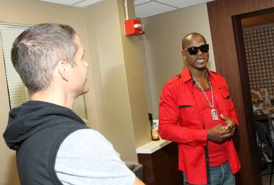 Showtime - Mr. Vegas backstage on 106. (Photo: Bennett Raglin/BET/Getty Images for BET)