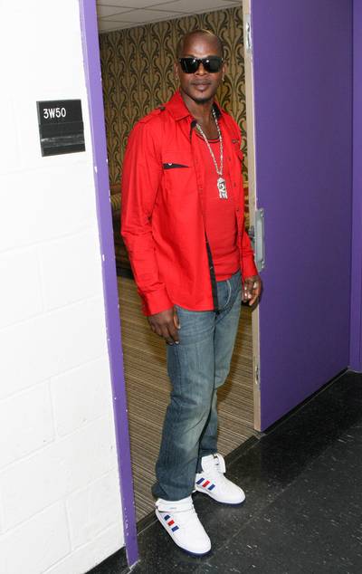 Dancehall &nbsp; - Mr. Vegas hanging backstage on 106. (Photo: Bennett Raglin/BET/Getty Images for BET)