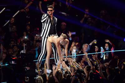 Twerking Gone Bad - At the 2013 MTV Video Music Awards, Miley Cyrus? twerk-tastic grind on crooner Robin Thicke put twerking into the national consciousness. African-American women and men clapped back when several critics said the dance was associated with low-income African-American women. Even Big Freddia was ?baffled? by what he said was Miley Cyrus? ?attempt to twerk.?(Photo: Andrew H. Walker/WireImage)