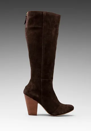 Hot Chocolate - We are already dreaming about how gorgeous these chocolate-hued Savannah boots by Matisse&nbsp;would look with all our jeans and knit sweaters.  (Photo: Revolve Clothing)
