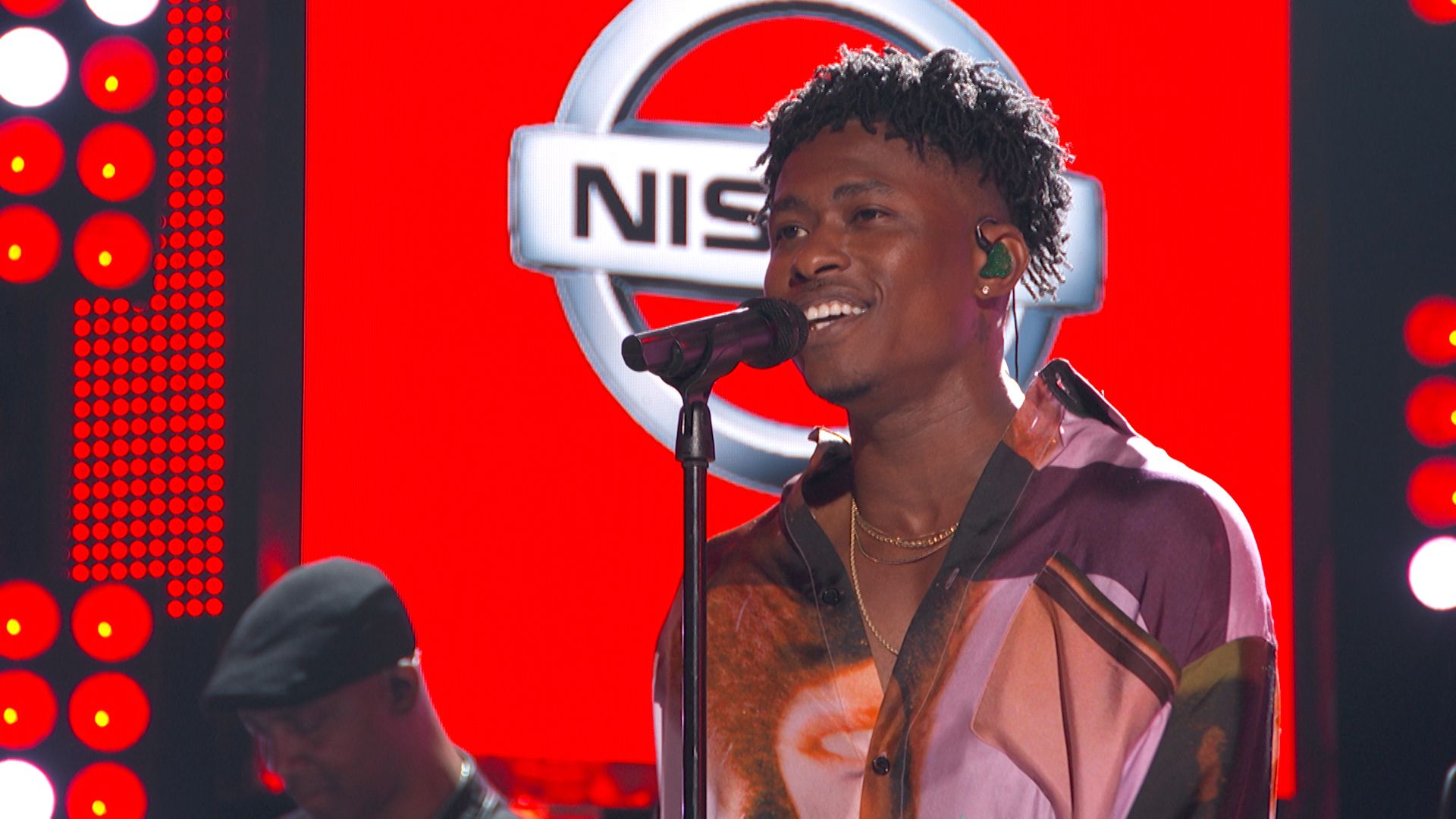 Lucky Daye on the 2019 BET Awards.