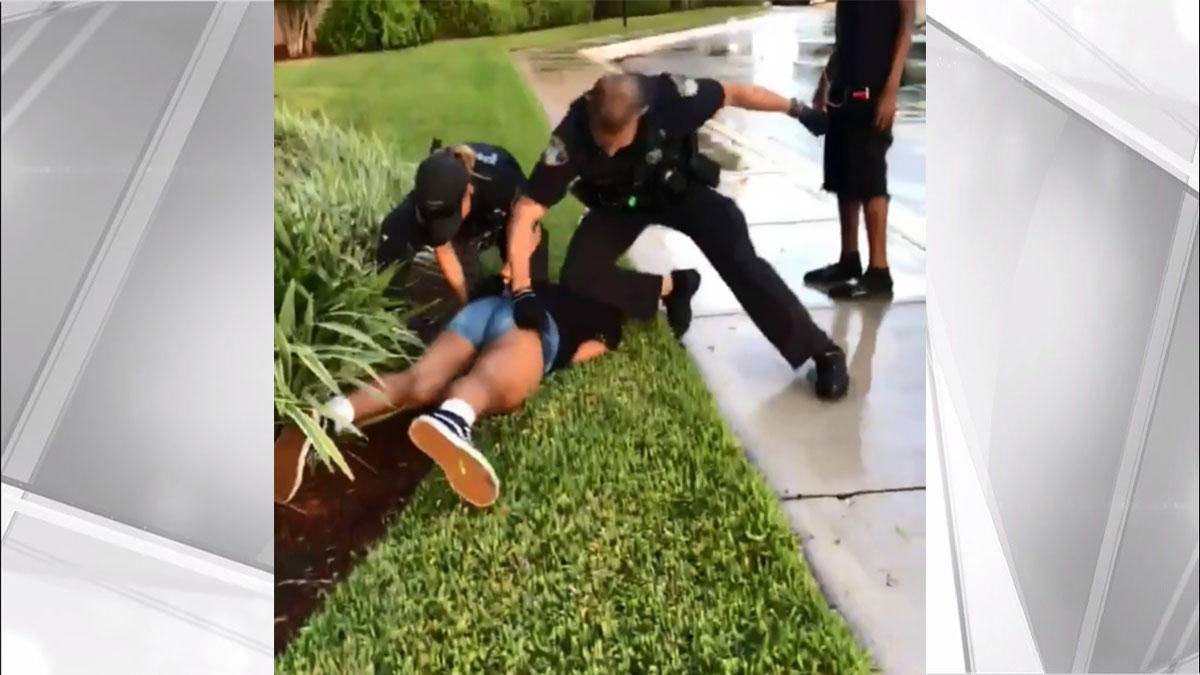 Horrific Video Of Officer Punching 14-Year-Old Girl In the Stomach While  Another Cop Holds Her Down | News | BET