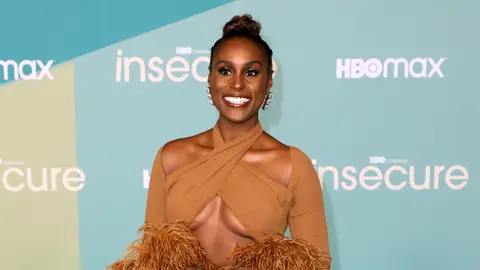Issa Rae attends HBO's Final Season Premiere Of "Insecure" on October 21, 2021 in Los Angeles, California. 