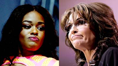 Azealia Banks vs. Sarah Palin: The Troll Gets Trolled - This beef is somewhat political in nature, if you don't count the fact that Azealia Banks read a piece on Sarah Palin that was solely based on fiction. In the mock article,&nbsp;Palin is quoted as saying many things, one of which was: ?slavery wasn?t forced onto African-Americans, they accepted it willingly.&quot;Azealia was duped by the fake article and posted this on her Twitter: ?Let?s find the biggest burliest blackest negroes and let them run a train on her. Film it and put it on Worldstar.? Well,&nbsp;Palin didn't take Banks's wishes for rape all that well and posted her most coherent message that made her ? probably for the first time in her political career ? make sense. And we have Azealia Banks to thank for that.The beef is far from squashed since Palin told People magazine that she plans to sue Banks for her Twitte...