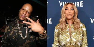 Kevin Hunter and Wendy Williams on BET Buzz 2021