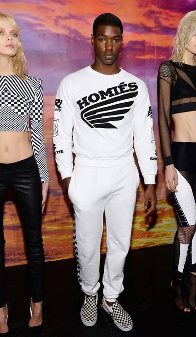 Brian Lichtenberg - For fall, the Los Angeles-based designer updates his popular “Homies” tee with a sporty wing logo and even more decals along the sleeves. (Photo: Dimitrios Kambouris/Getty Images for Brian Lichtenberg)