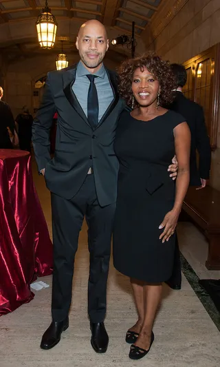 The Pen and His Muse - Author and writer of the screenplay for 12 Years a Slave&nbsp;John Ridley&nbsp;and actress&nbsp;Alfre Woodard attend the USC Libraries 26th Annual Scripter Awards at USC in Los Angeles. (Photo: Valerie Macon/Getty Images)