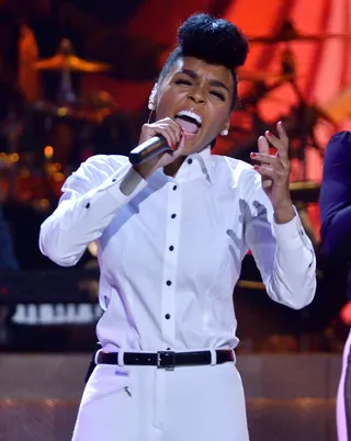 She Makes It Look Easy - Janelle Monae gives an ultra energetic performance of The Jackson 5's &quot;I Want You Back.&quot;  Want to see her bless the stage? Tune into BET Honors on February 24th at 9P/8C.(Photo: Kris Connor/BET/Getty Images for BET)