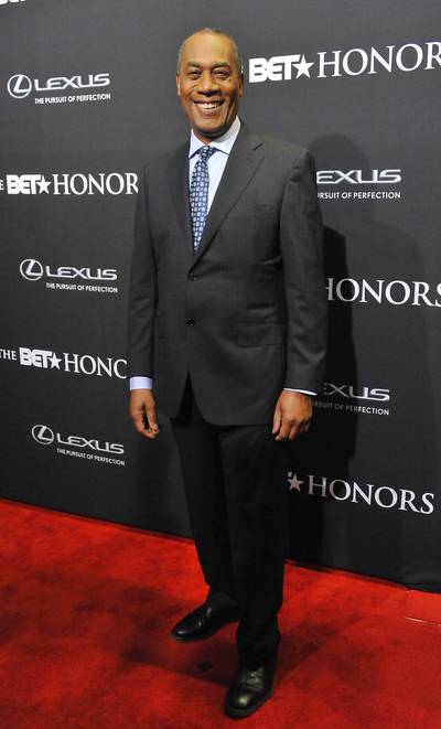Classic - Now known as &quot;Papa Pope&quot; on Scandal, actor Joe Morton walked the red carpet dressed in his Sunday's best as one of the night's presenters.  (Photo: Larry French/BET/Getty Images for BET)&nbsp;