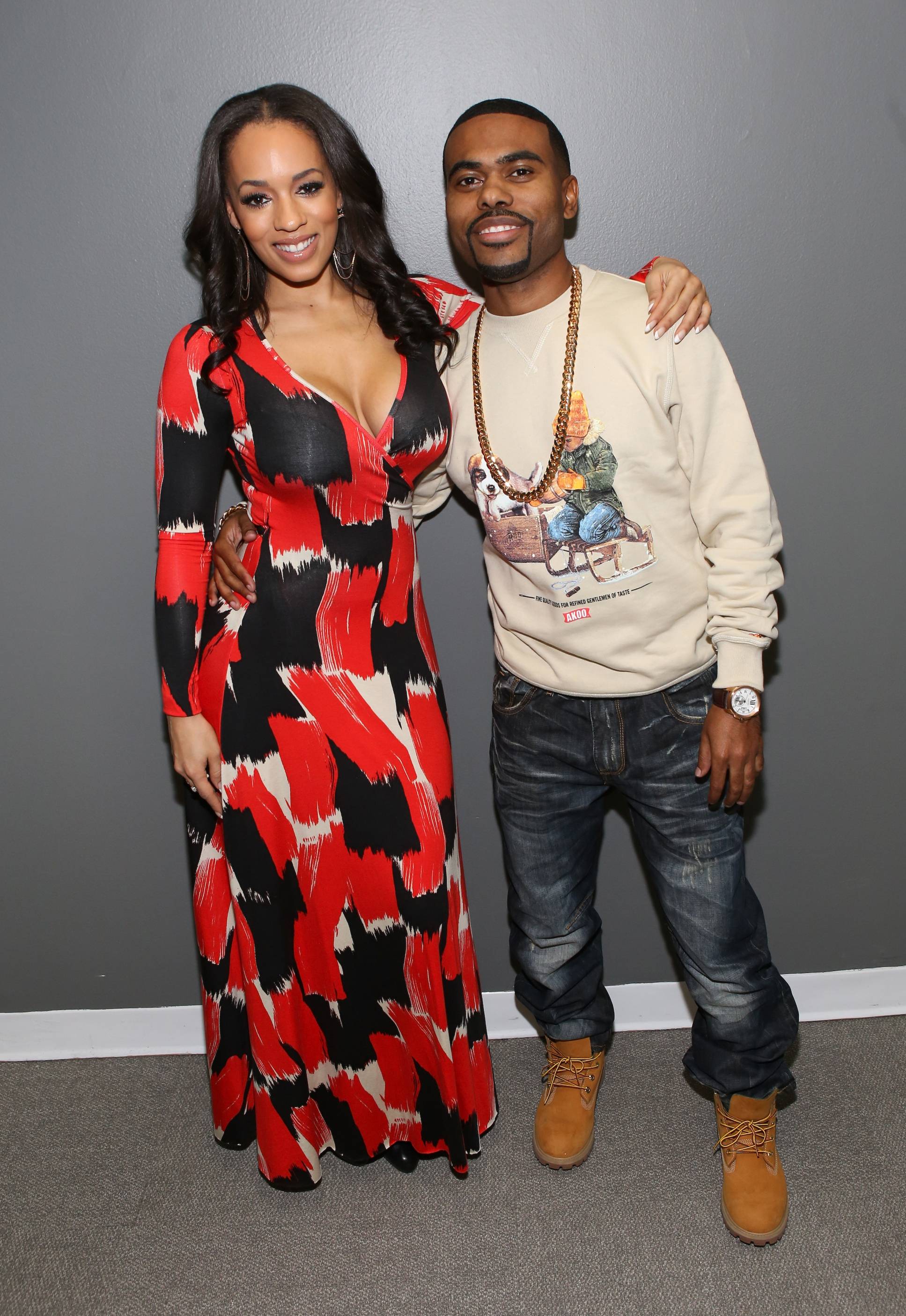 With the Ladies - - Image 16 from Exclusive Access: Lil Duval and Melyssa  Ford visit 106 & Park | BET