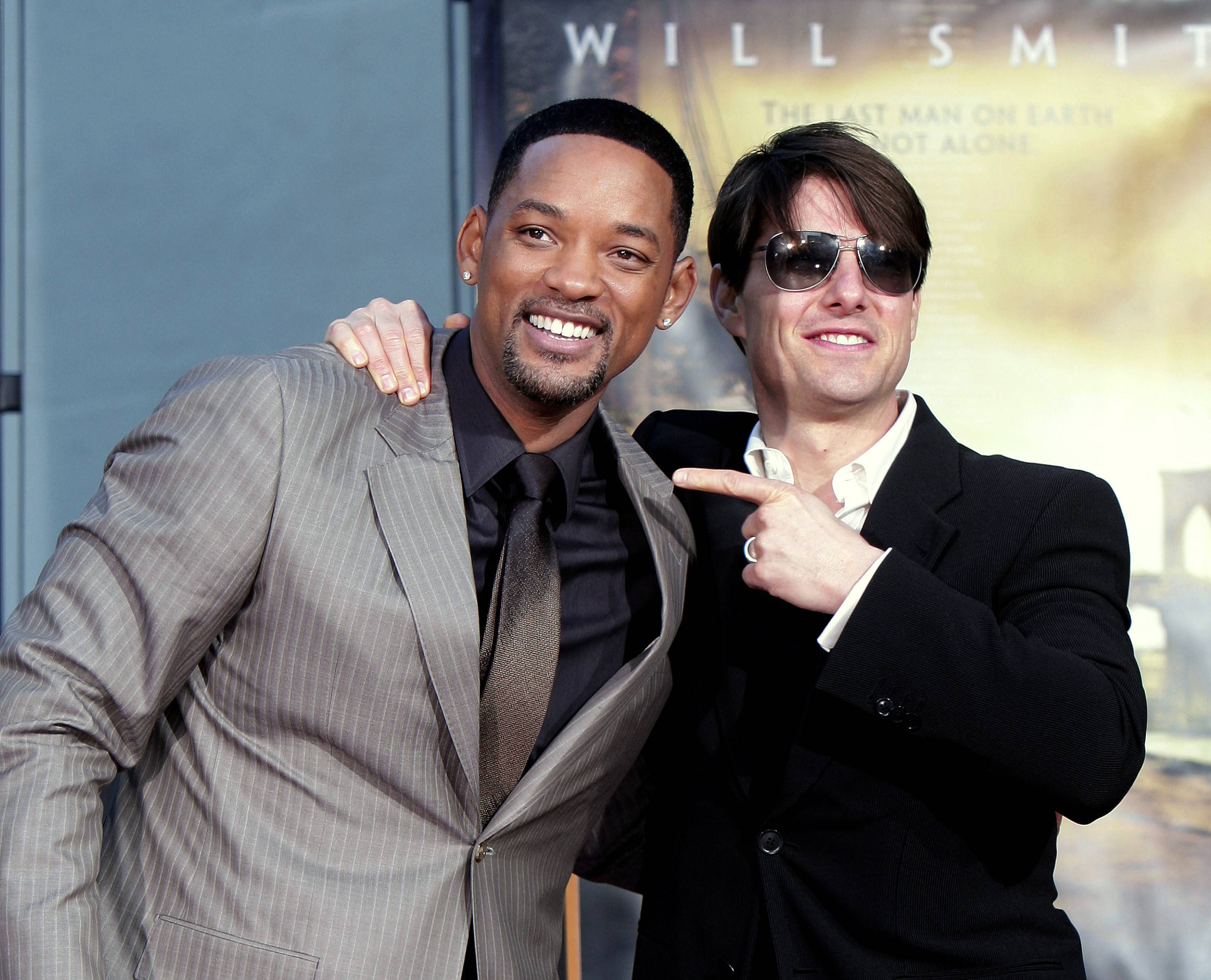 Will Smith &amp; Tom Cruise - Scientology brought these two powerful actors together, as Tom Cruise introduced the religion to Will Smith. Regardless of what you think about Scientology, it seems to be working for Smith and Cruise. (Photo Credit: Kevin Winter/Getty Images)