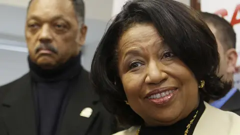 Sen. Carol Moseley-Braun - Moseley-Braun has been an advocate for Davis since 2007 when she wrote the Georgia Board of Pardons and Paroles on his behalf.(Photo: AP/Charles Rex Arbogast)