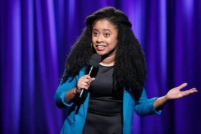 Phoebe Robinson - With two wildly popular podcasts under her belt (2 Dope Queens, Sooo Many White Guys), comedian and author Phoebe Robinson launched a third one in August. Black Frasier was created as an outlet for Robinson to discuss social issues such as voting, racism, toxic family environments, and more. Her biggest guest to date? Former first lady Michelle Obama. The two exchanged thoughtful banter, played games, and discussed hope in the midst of a pandemic. Robinson keeps it real on the series and uses her platform to encourage people to talk about their problems—aka therapy sesh—so we can all get through this tough time together. (Photo by: Lloyd Bishop/NBCU Photo Bank/NBCUniversal via Getty Images via Getty Images)