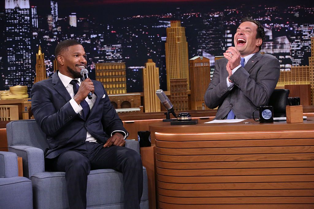 Jamie Foxx Tells Jimmy Fallon Critics To 'Let This One Go' Amid