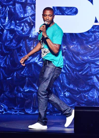 Just A Few Laughs - Getting the BET Experience crowd hyped before the weekend's commencement, comedian and actor Tommy Davidson brought the laughs during his hilarious set at the ComicView Live! event at L.A. Live.(Photo: Jerod Harris/BET/Getty Images for BET)