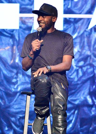 The Last Laugh - Rounding out our list of comics is famous comedian Karlous Miller, who brought his Wild'N'Out funk to the stage.(Photo: Jerod Harris/BET/Getty Images for BET)