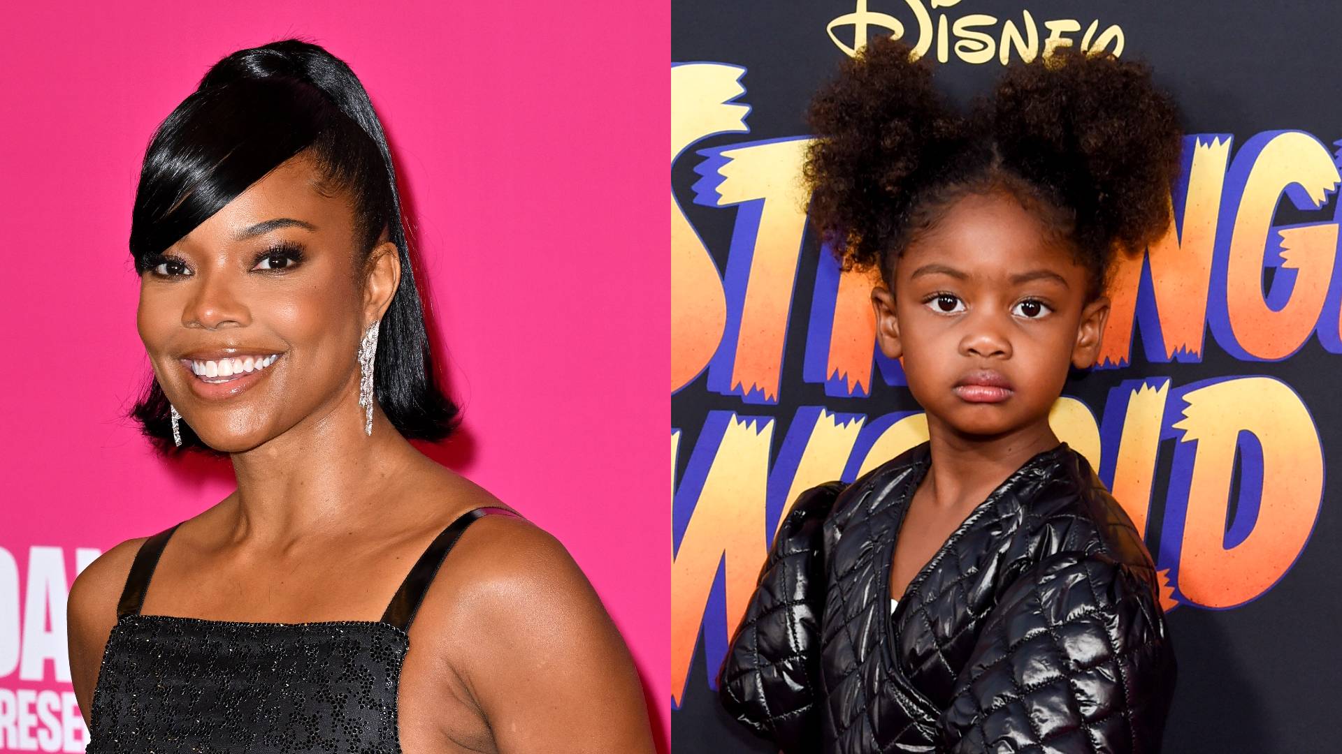 Gabrielle Union And Kaavia Image 1 From Gabrielle Union Gets A Braided Hairstyle To Twin With Her Daughter Kaavia James Anything For Her Bet