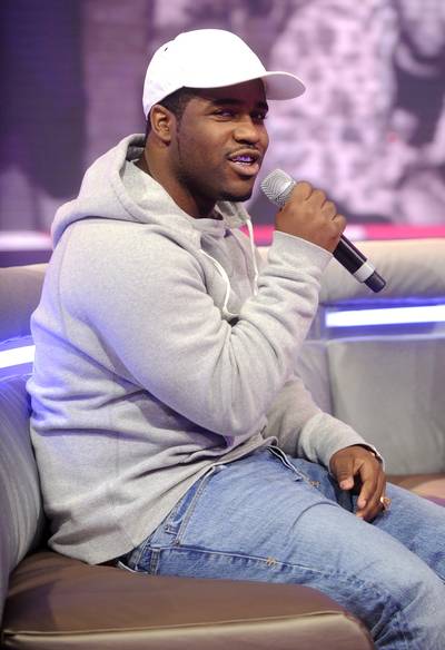 Yeah Boi! - A$AP Ferg takes a seat on 106. (Photo: John Ricard/BET/Getty Images for BET)