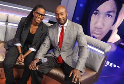 Set the Record Straight - Professor Myisha Cherry and Professor Paul Butler came through to discuss the Zimmerman trial with our audience on #106ForTrayvon with Marc Lamont Hill.  (Photo: John Ricard/BET/Getty Images for BET)