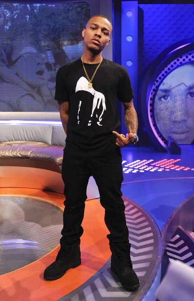 Taking a Stance - Host Bow Wow reps for Trayvon on #106ForTrayvon.&nbsp;(Photo: John Ricard/BET/Getty Images for BET)