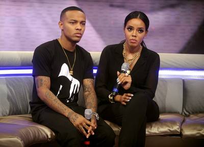 Take a Stand - Hosts Bow Wow and Angela Simmons get ready to get into the nitty gritty with Flo Rida on how to take a stand.&nbsp;  (Photo: John Ricard/BET/Getty Images for BET)