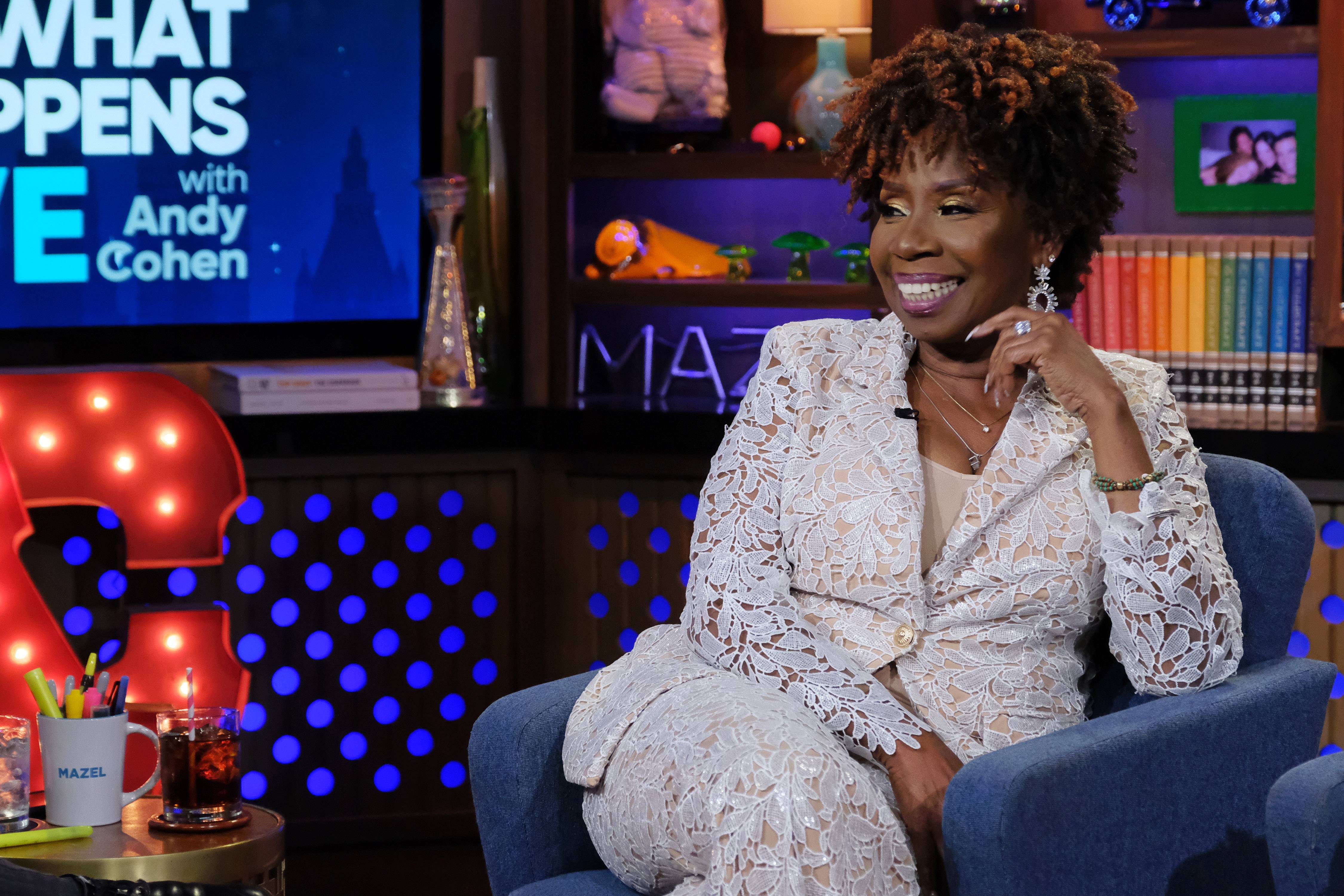 WATCH WHAT HAPPENS LIVE WITH ANDY COHEN -- Episode 16166 -- Pictured: Iyanla Vanzant -- (Photo by: Charles Sykes/Bravo/NBCU Photo Bank)