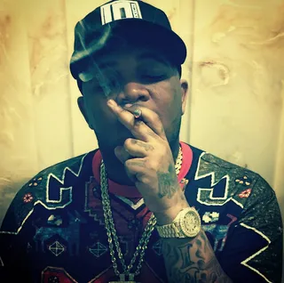 Smokin' Loud - "I'mma smoke this joint then I'mma break you off / I be lying if I said you ain't the one / All these tattoos in my skin, they turn you on / Lotta smoking, drinking, that's the s**t I'm on" — "Or Nah" (Photo: DJ Mustard via Instagram)