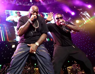 Rick Ross Gets Started - The Teflon Don started his set at the 2014 BET Experience at L.A. LIVE. (Photo: Christopher Polk/BET/Getty Images for BET)