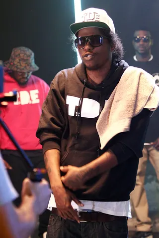 Ab-Soul - Ab-Soul looks like Eazy E and sounds like Thelonious Monk. He's so far released two independent albums, Longterm Mentality and Control System.(Photo: Maury Phillips/WireImage)