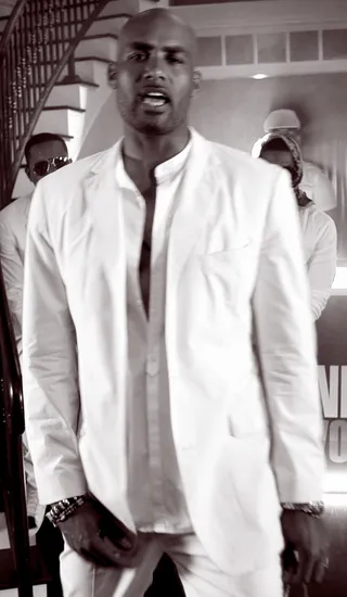 Boris Kodjoe - Boris isn't one to be associated with hip hop, but that might change when he's presented with the Cypher. The competitor in him (remember he used to play tennis) might feel the need to show up and show off amongst these other mitches.  (Photo: BET)