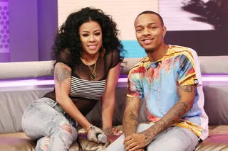 Smile Time - Keyshia Cole poses with Bow Wow. (Photo: Bennett Raglin/BET/Getty Images for BET)