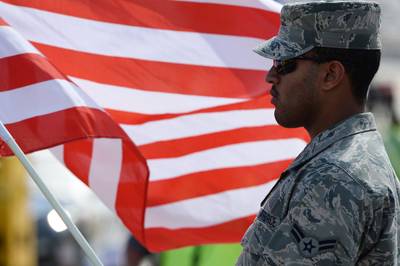 On Active Duty - BUT NOT THIS: The 1.4 million active-duty military personnel stay on duty and under a last-minute bill, they should keep getting paychecks on time. Most Homeland Security agents and border officers, as well as other law enforcement agents and officers, keep working.(Photo: Patrick Smith/Getty Images)