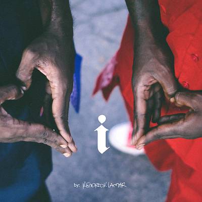 &quot;i&quot; Cover Art - Before the video dropped, K Dot gave credit to the heart of his inspiration: the unification of red and blue personified by a &quot;gang sign&quot; for love.(Photo: Top Dawg Entertainment/Interscope Records)