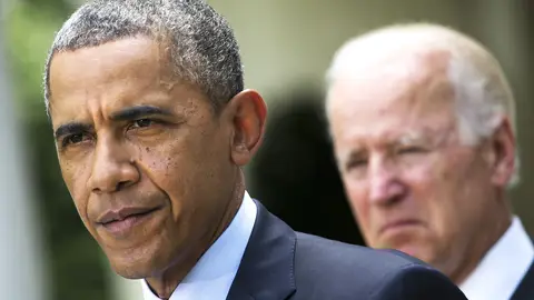 Barack Obama and Joe Biden 