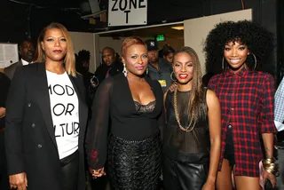 Throwback!  - Queen Latifah, Yo-Yo, MC Lyte and Brandy are stunners.    (Photo: Bennett Raglin/BET/Getty Images for BET)