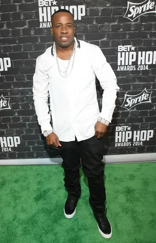 Yo Gotti Keeps It Simple  - Yo Gotti keeps it simple in black and white.   (Photo: Bennett Raglin/BET/Getty Images for BET)