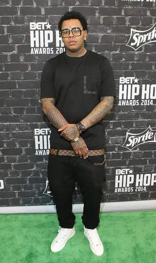 Kevin Gates Stepping Out - We see that LV belt Kevin Gates!   (Photo: Bennett Raglin/BET/Getty Images for BET)&nbsp;