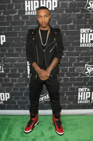 Shad Moss in the Building!  - Shad Moss steps out at BET Hip Hop Awards 2014 presented by Sprite in Atlanta.   (Photo: Bennett Raglin/BET/Getty Images for BET)