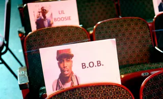 B.o.B | Row 2, Section 3 | Seat 1 - (Photo: Brad Barket/BET/Getty Images)