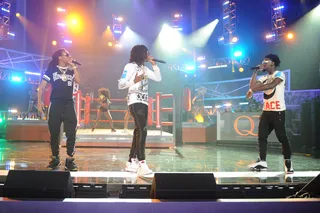 Migos, 'Wrist Game' - "Servin' patients like a clinic, running bands up at Lenox /&nbsp;Quavo President Clinton, selling Monica Lewinsky."(Photo: Brad Barket/BET/Getty Images)