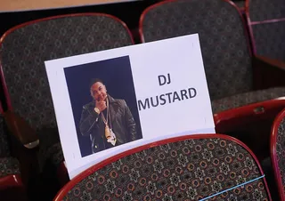 DJ Mustard | Row 1, Section 2 | Seat 10 - (Photo: Brad Barket/BET/Getty Images)